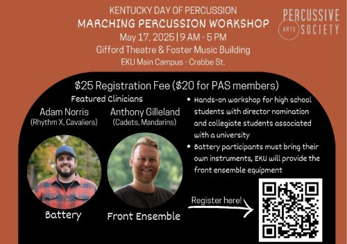 Kentucky Day of Percussion - Marching Percussion Workshop